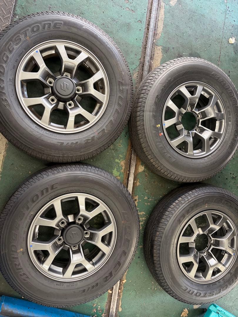 195/80R15 タイヤ・ホイールセット　ジムニー　シエラ　ノマド