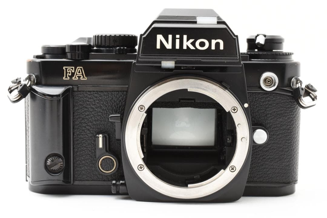美品 NIKON FA ブラック フィルムカメラ　モルト新品交換済 B769