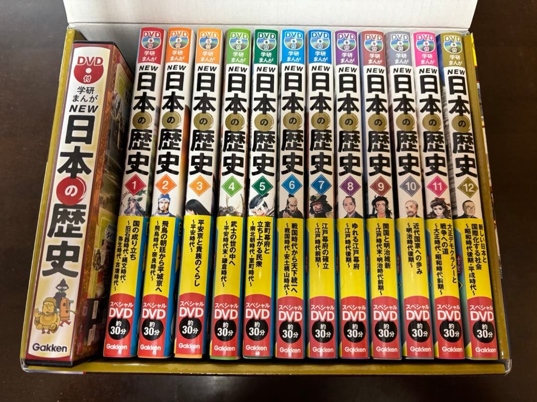 NEW 日本の歴史 全巻セット + DVD