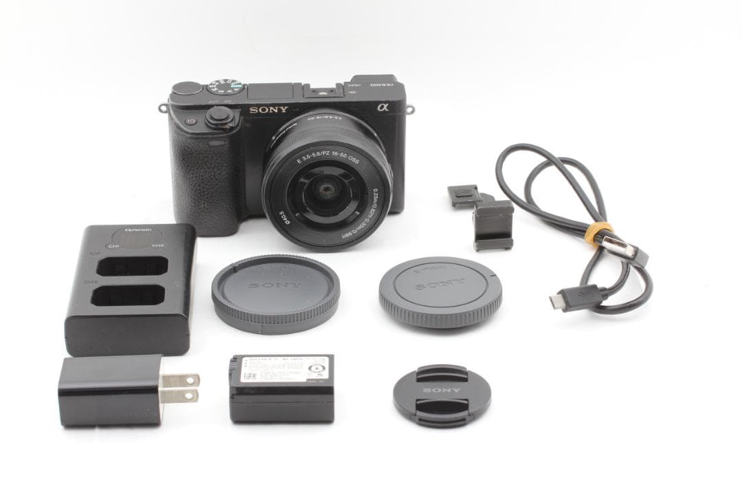 SONY α6400 ブラック デジタルカメラ 16-50mm レンズキット
