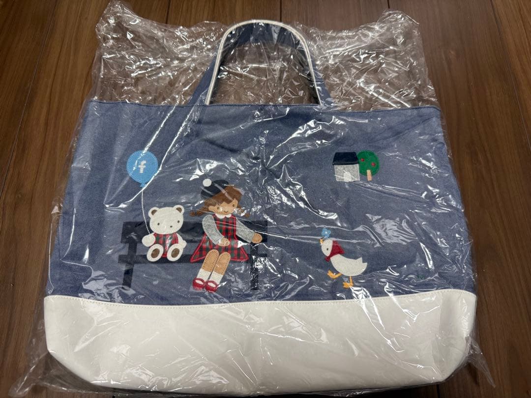 ファミリア　トートバッグ　レッスンバッグ