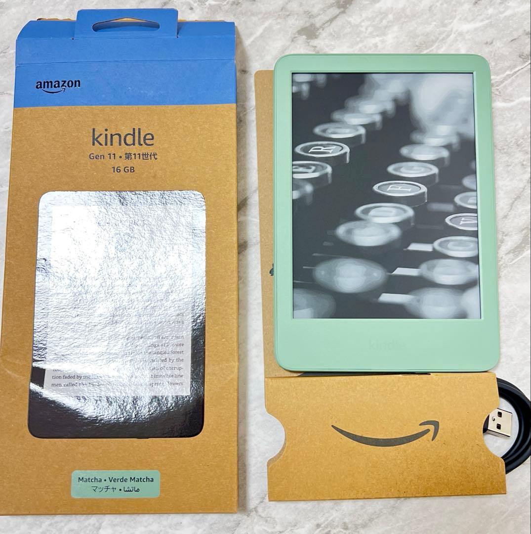Kindle (2024年発売) 6インチ 16GB マッチャ 広告なし