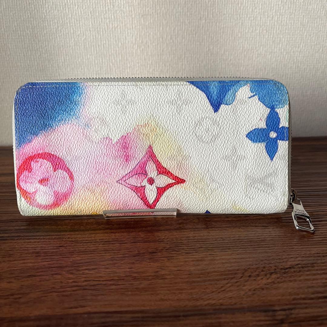 【美品！！✨】LOUIS VUITTON ジッピーウォレット ウォーターカラー