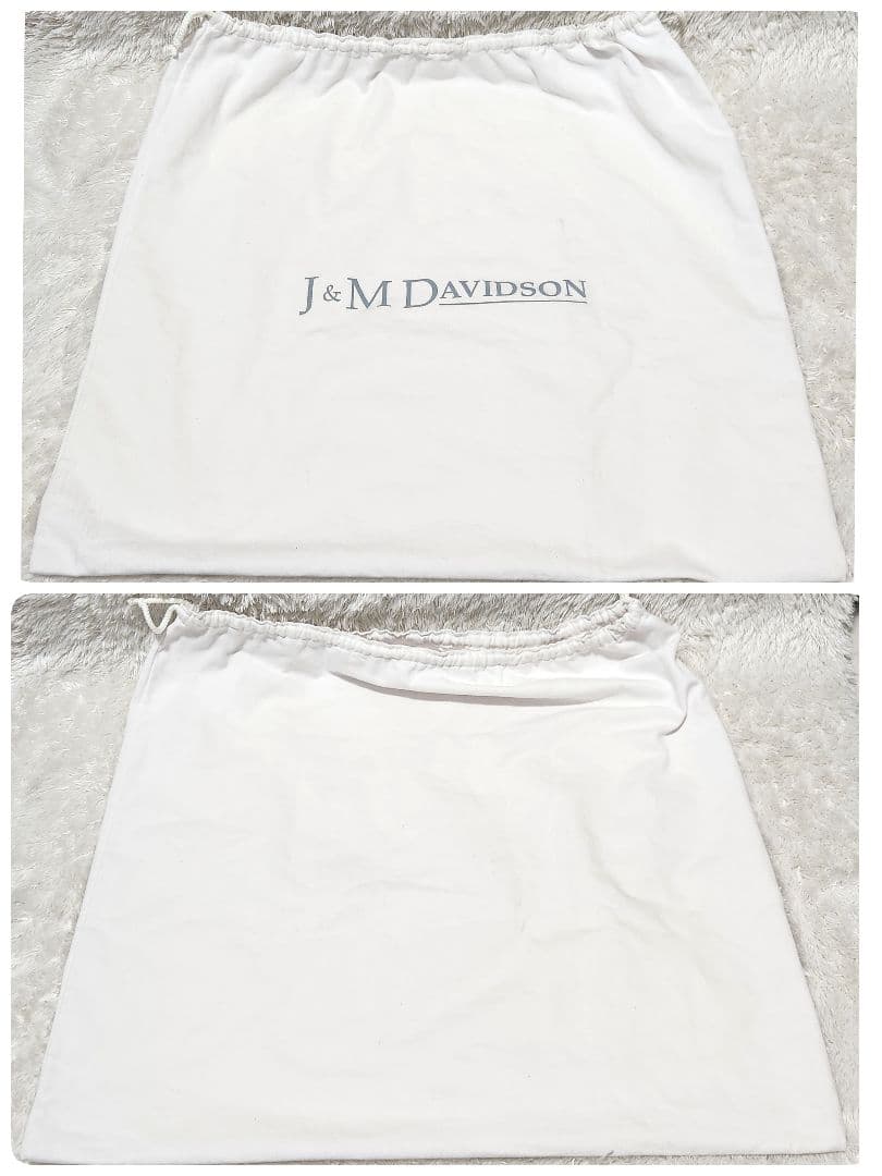 南京錠 クロコ 型押し ミニボストンバッグ ブラック J&M DAVIDSON