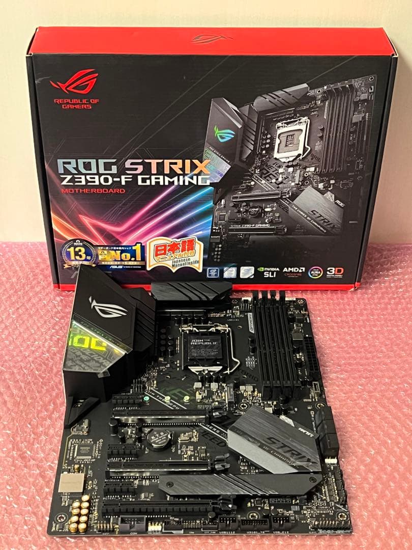 未使用品 ASUS ROG STRIX Z390-F GAMING マザーボード