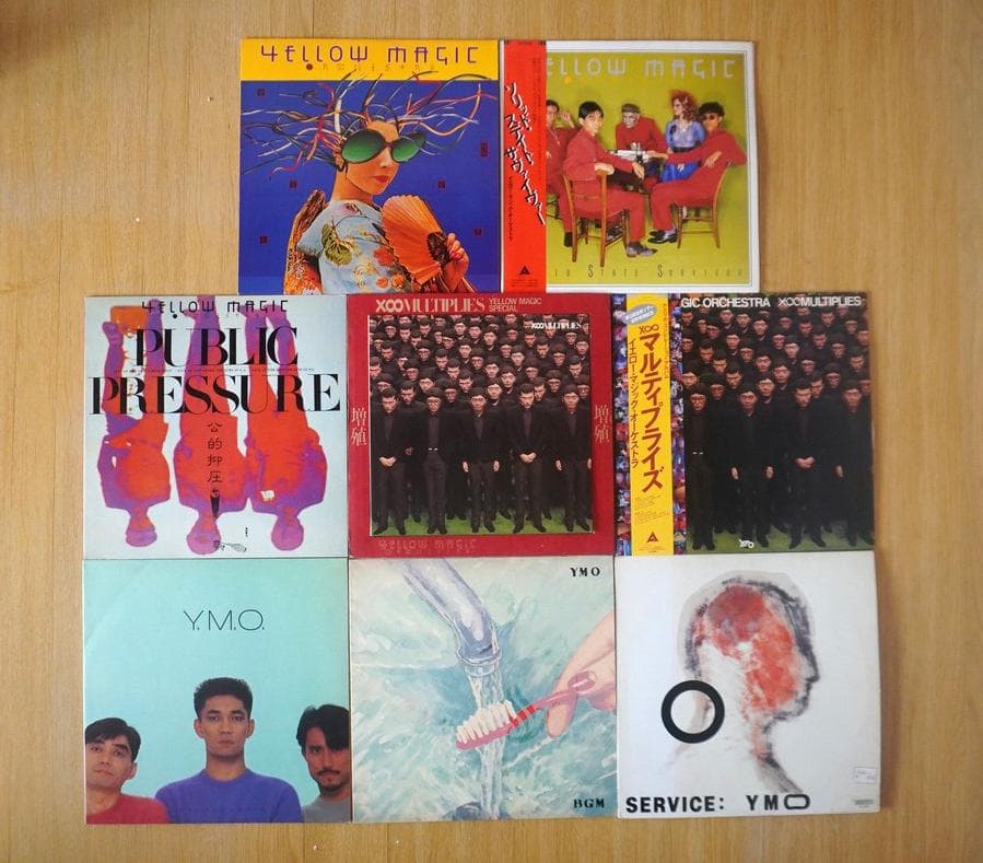 【LP×8】YMO 8作品アナログレコードセット｜イエローマジックオーケストラ