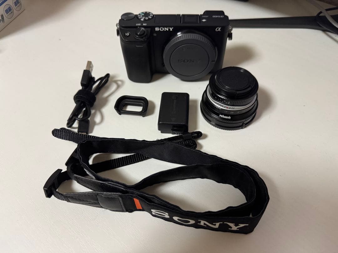 SONY α6400 ミラーレス一眼カメラ 本体 おまけレンズ付き