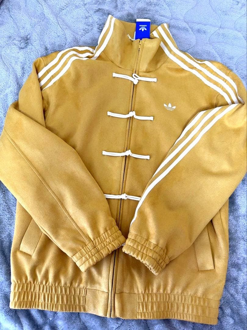 adidas 中国限定 巳年記念チャイナトラックジャケット イエローS