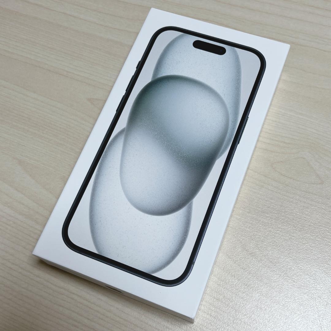 新品未開封 iPhone 15 128GB 本体 ブラック apple