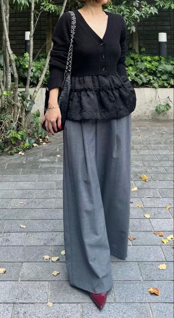 新品未使用★ シーニュ Cygne ドッキングニットカーデ beth