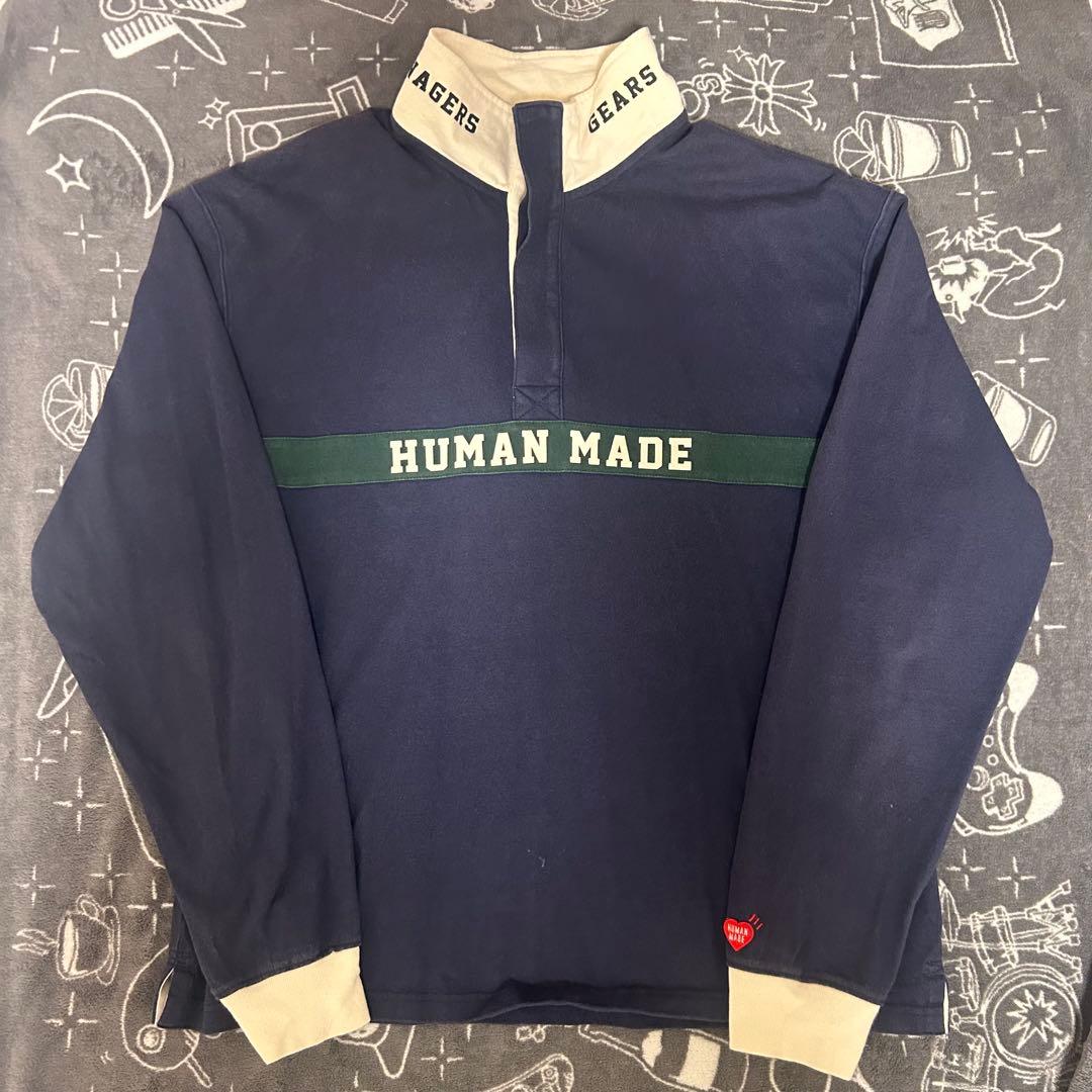 トップス HUMAN MADE RUGBY SHIRT