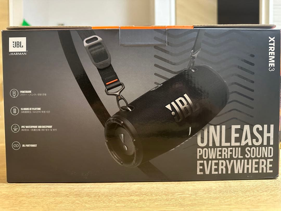 JBL XTREME 3 ブラック ワイヤレススピーカー