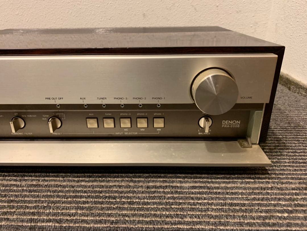 DENON PRA-2000 ステレオプリアンプ