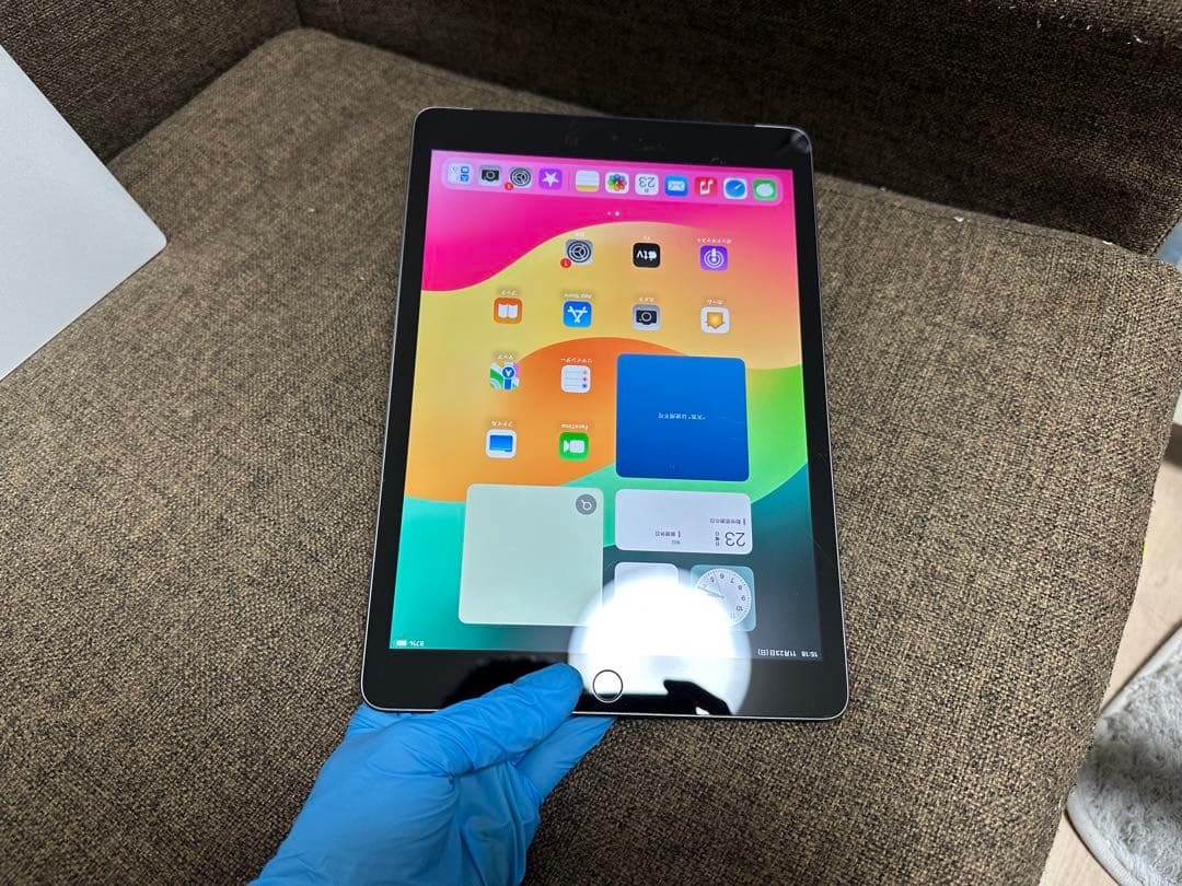 iPad (9世代) 256GB スペースグレー SIMFREEバッテリー92%