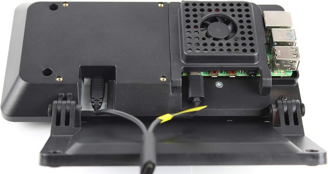 ラズベリーパイ4本体&モニター付きケース