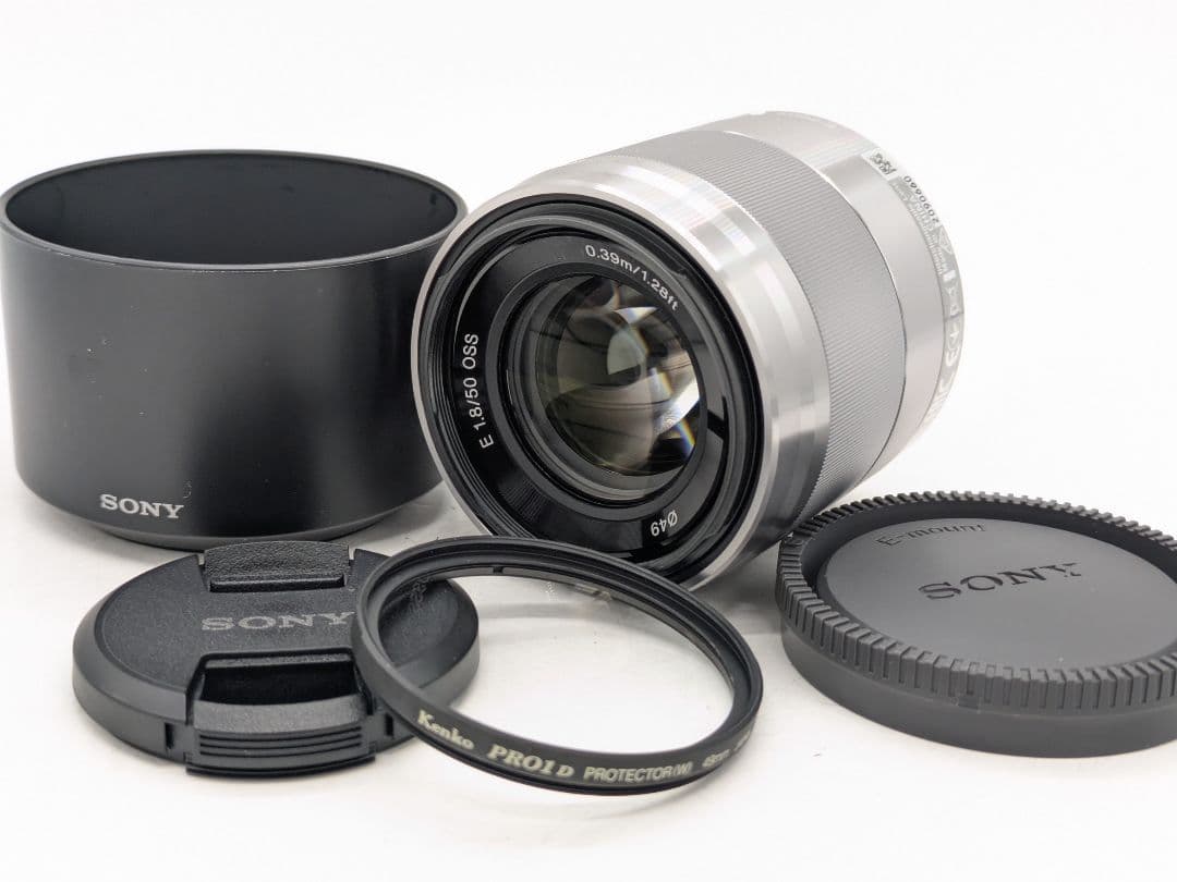 超美品！完動品！SONY SEL 50mm F1.8 OSS 単焦点レンズ