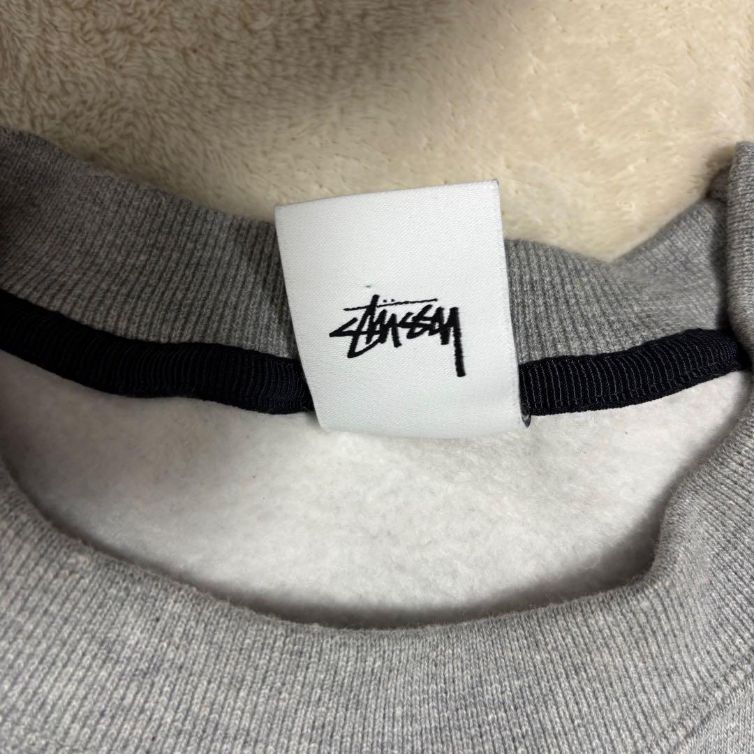 Stussy x Nike コラボ　クルーネックスウェット　グレー　XL