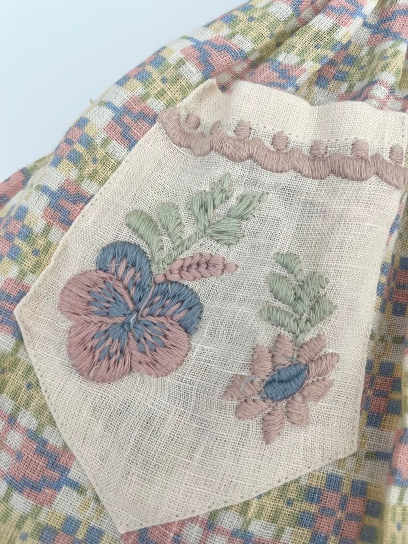 ワンピース Apolina 24Ss Nellie dress solva 2-3y