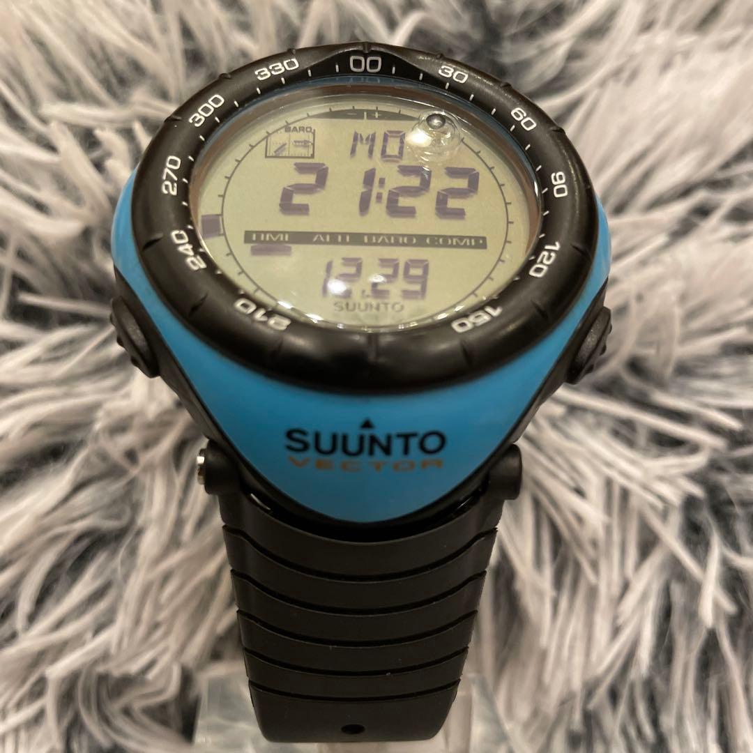 SUUNTO VECTOR スント　ベクター デジタルターコイズブルー　限定色
