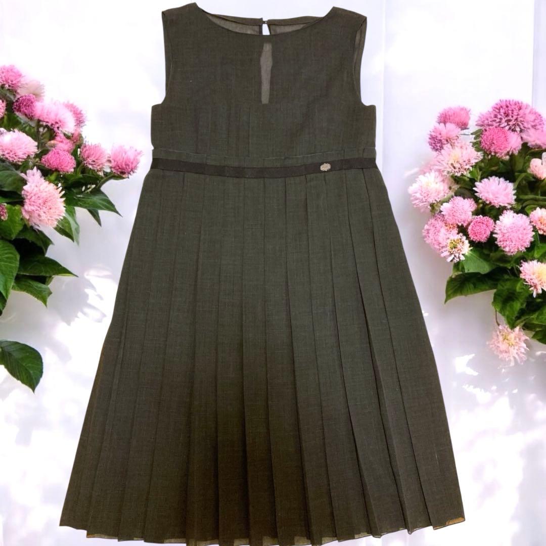 FOXY NEW YORK フォクシー　レディープリーツワンピース ノースリーブ