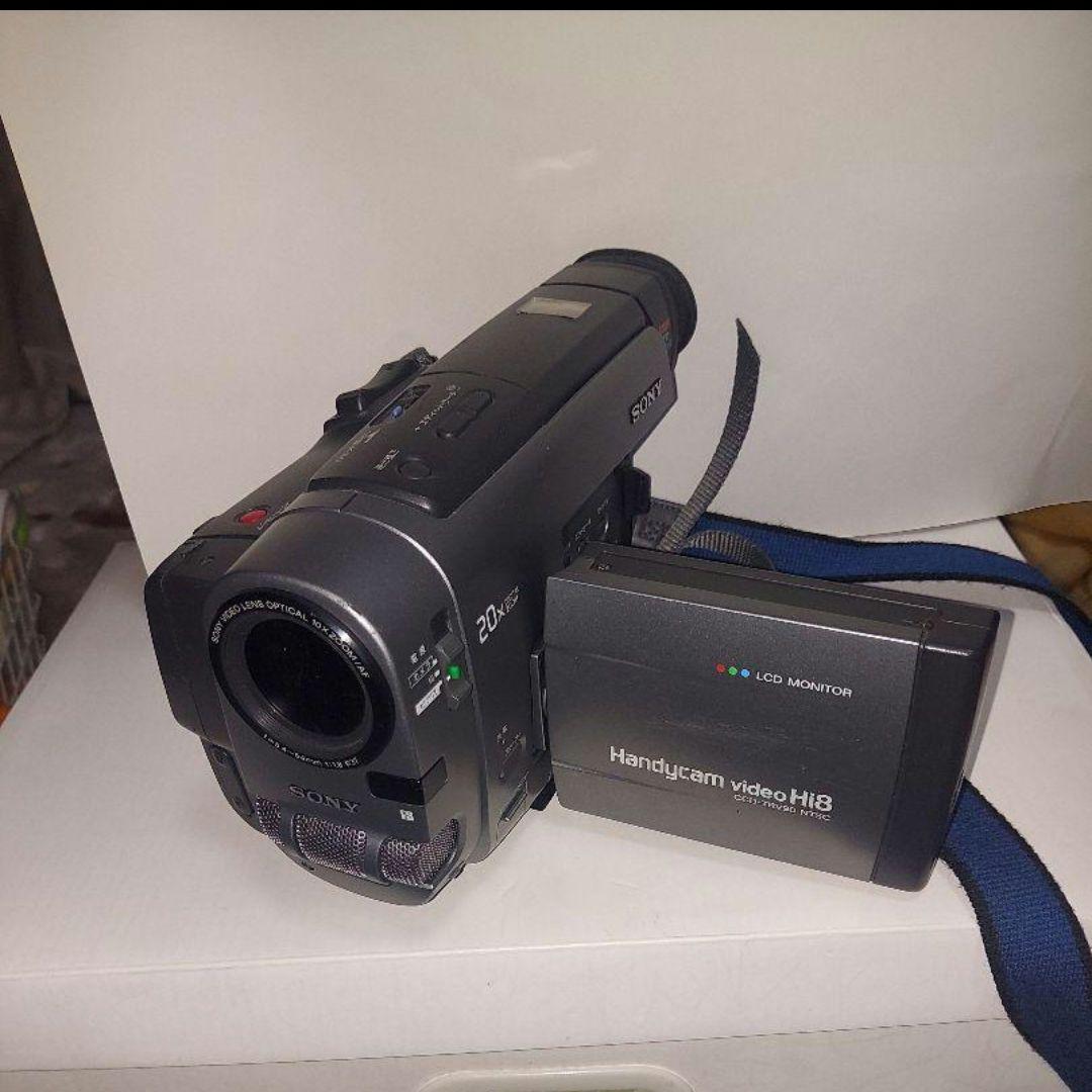 (04)SONY ソニー CCD-TRV90 ビデオカメラ 〈中古ジャンク品〉