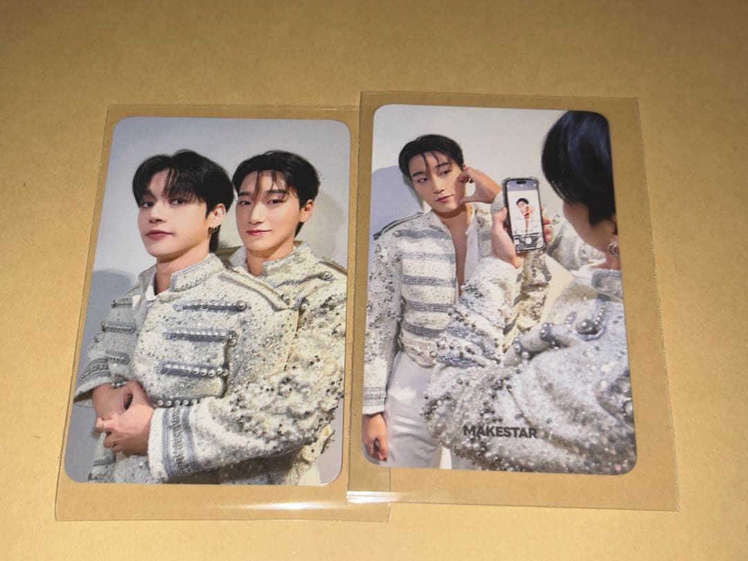ateez makestar ラキドロ　ウヨン　サン　ユニットトレカ　2枚