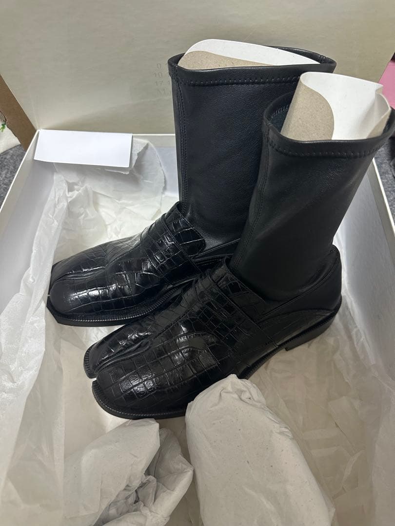 Maison Margiela/メゾン マルジェラ◆足袋ブーツ 23.5黒 タビ