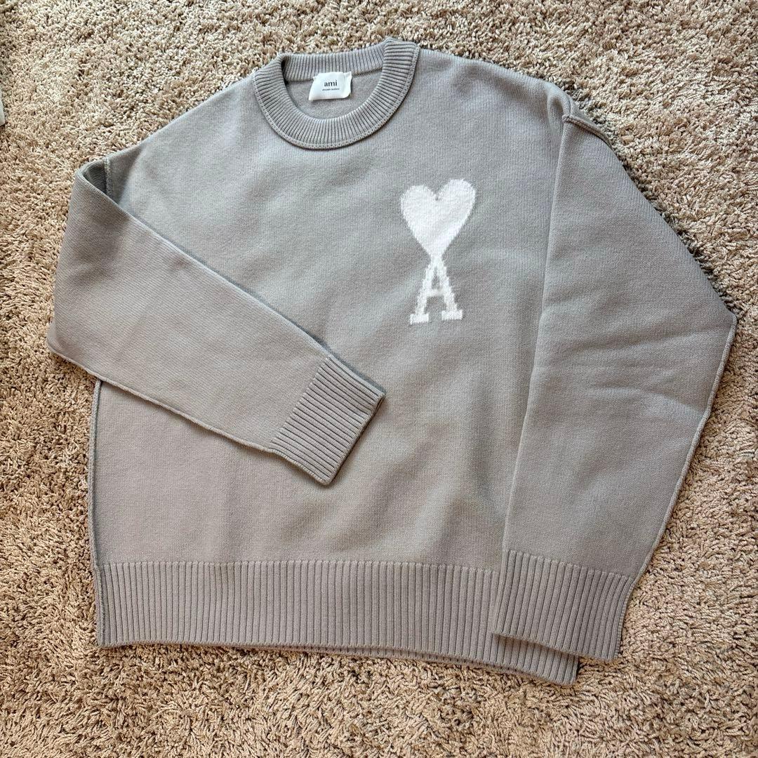 n*n様 ami ニット ハートロゴ AMI PARIS