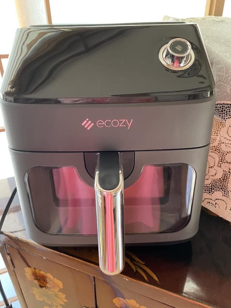 中が見えるノンフライヤー 12種プリセット 大容量