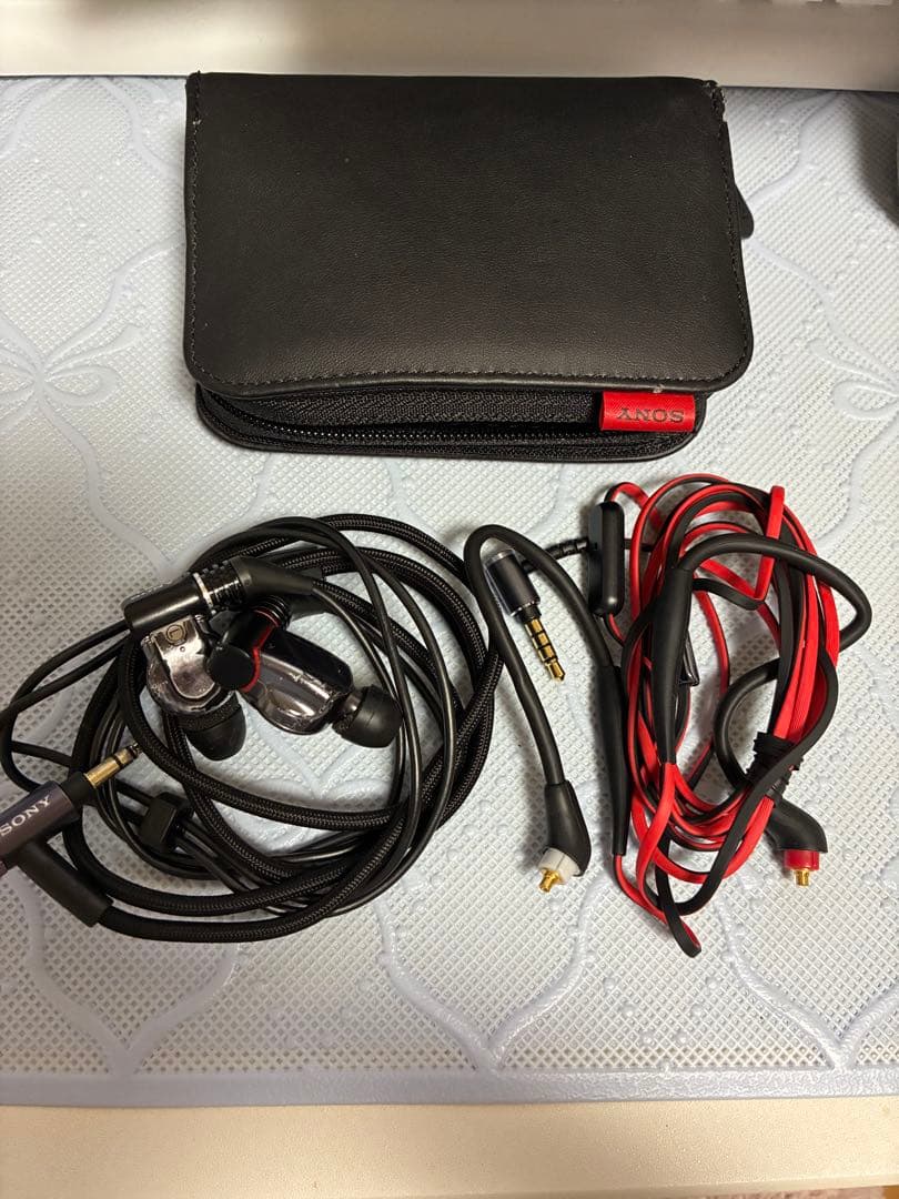 SONY 有線イヤホン 収納ケース付き XBA-H3