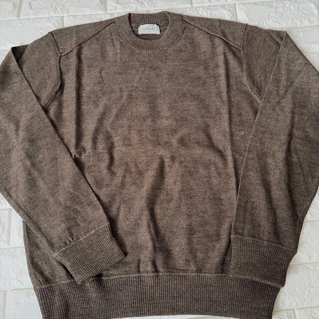 新品　LEMAIRE ルメール メンズ クルーネックセーター S 2019FW