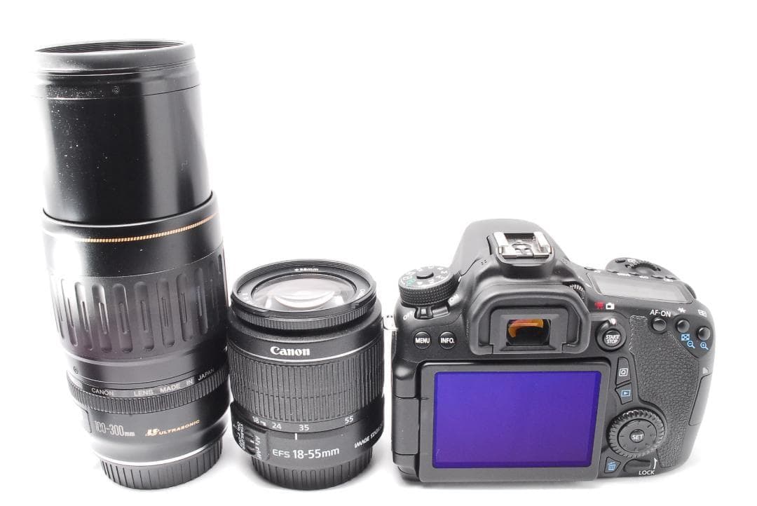 Canon EOS 70D✨一眼レフ✨ダブルレンズセット✨バッグ付