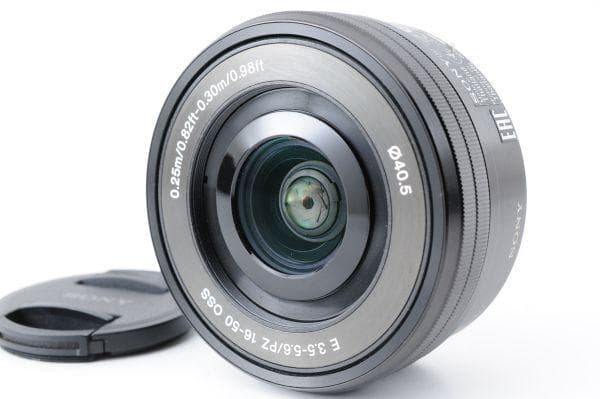 【美品】ソニー Sony E PZ 16-50mm F3.5-5.6 レンズ 黒