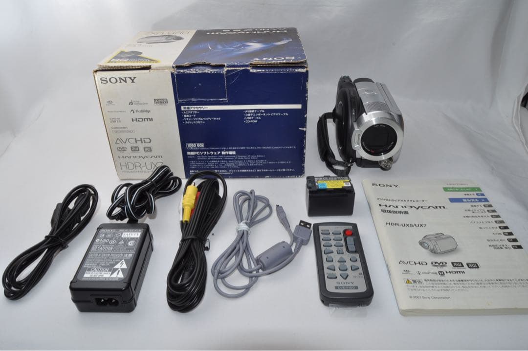 【動作OK】 SONY ソニー HDR-UX7 デジタル ビデオ カメラ