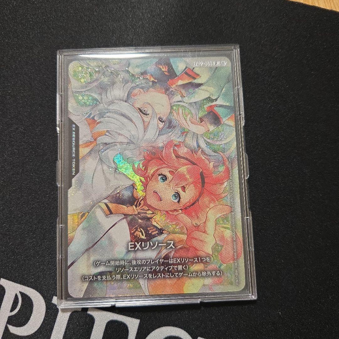 日本未発売 ガンダムカードゲーム スレッタ ミオリネ EXリソース