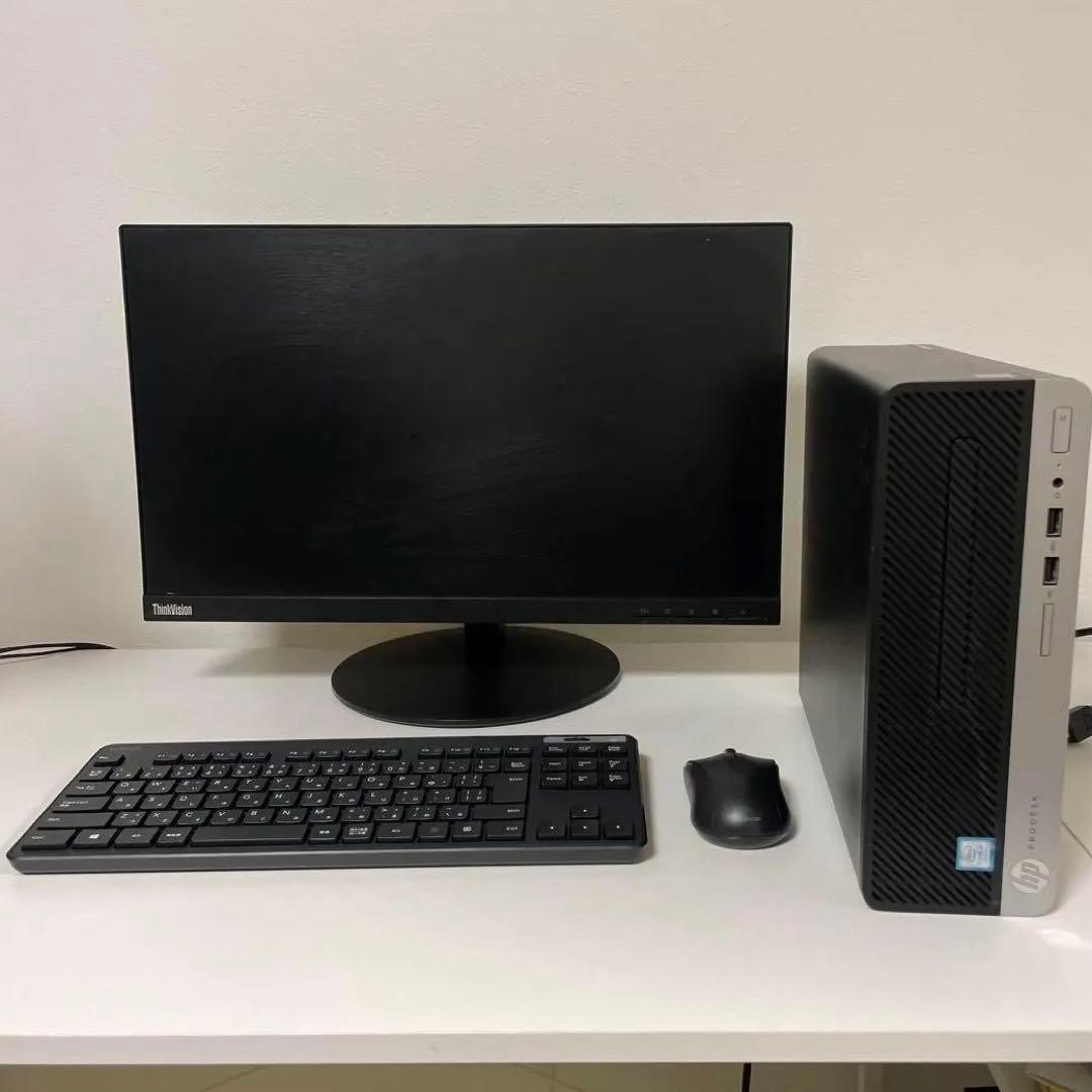 デスクトップパソコン 第7世代16GB 新品SSD Win11 23インチセット