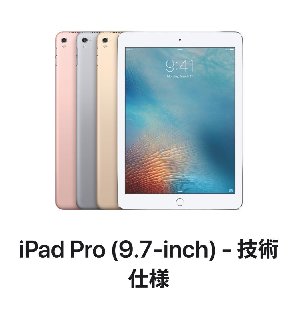 箱無し　iPad Pro (9.7-inch) シルバー 本体