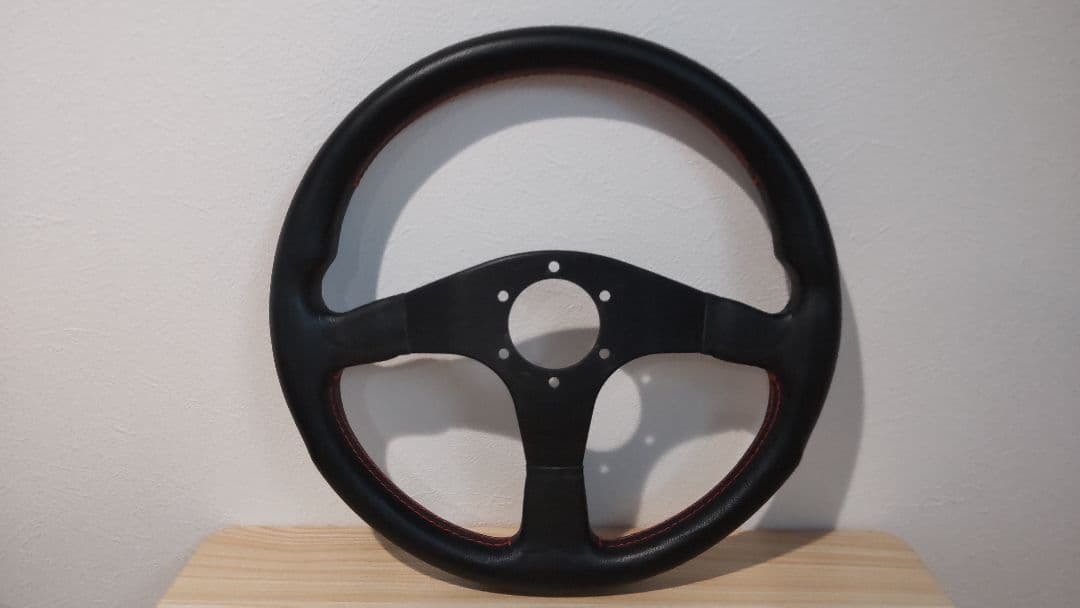 momo TUNER ステアリング 黒　350mm