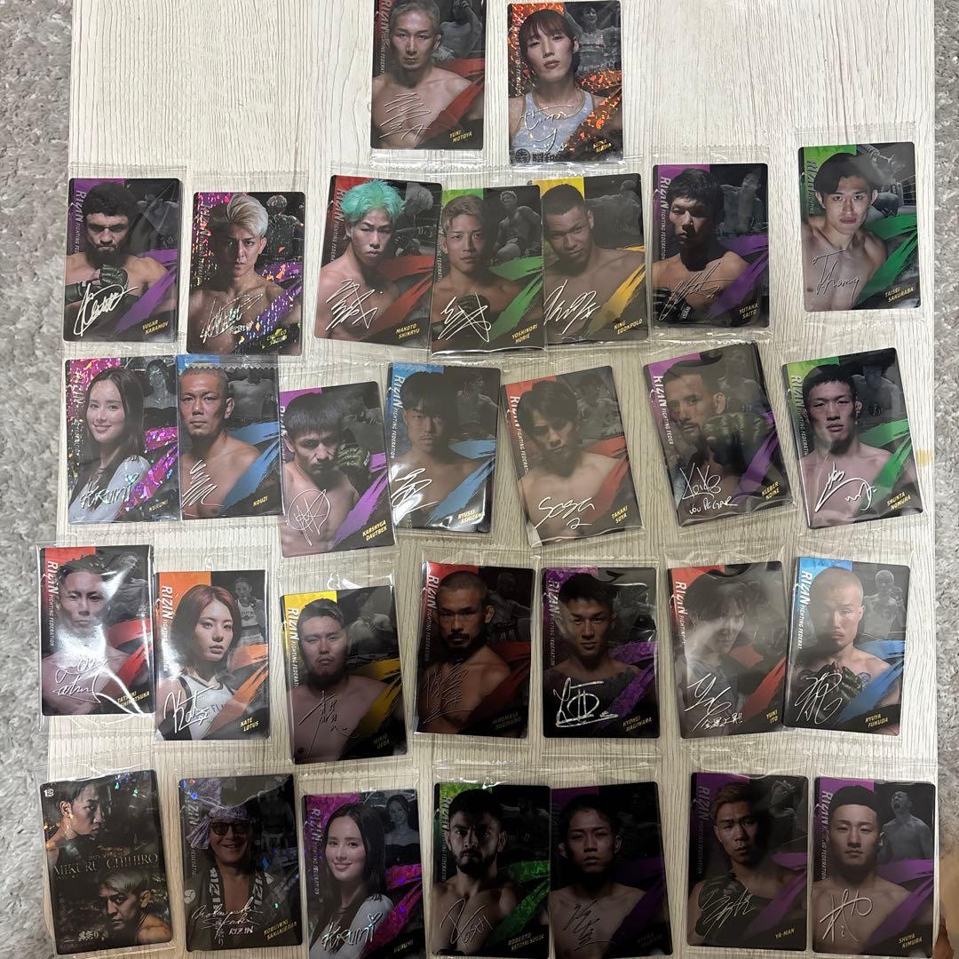 RIZINカード　バラ売り対応