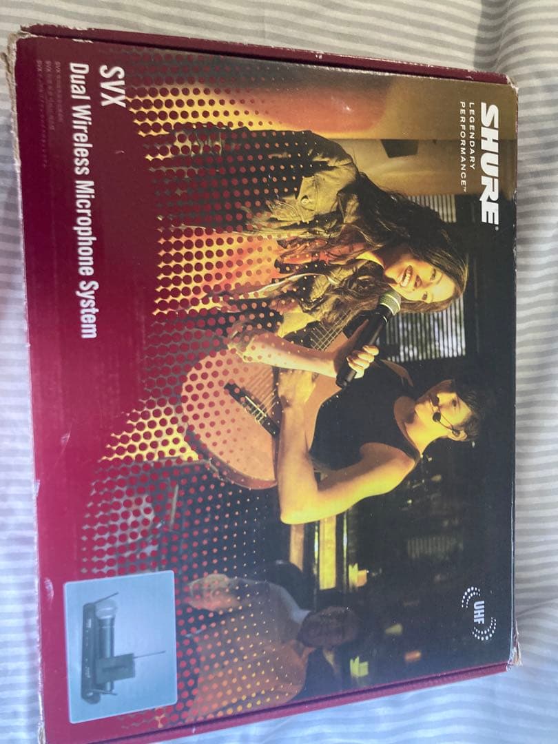 Shure SVX Wireless System デュアルマイク