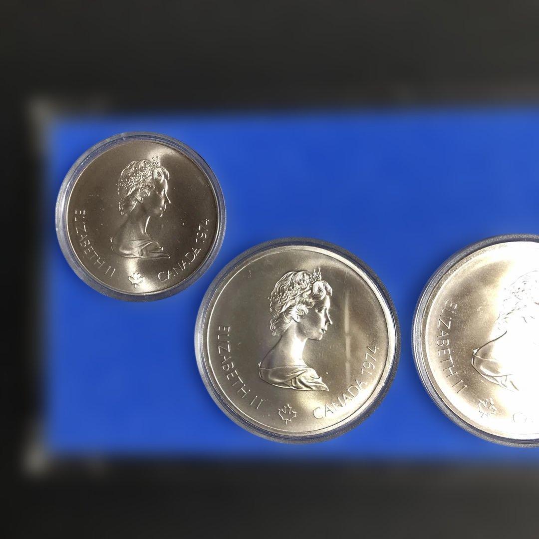 ね*読様 オリピック モントリオール大会 記念銀貨