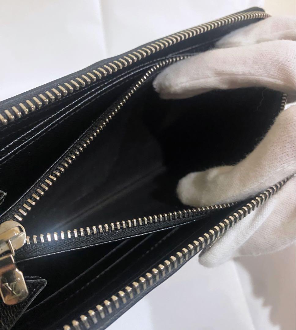 ルイヴィトン ジッピーウォレット エピ ブラック ラウンド 長財布