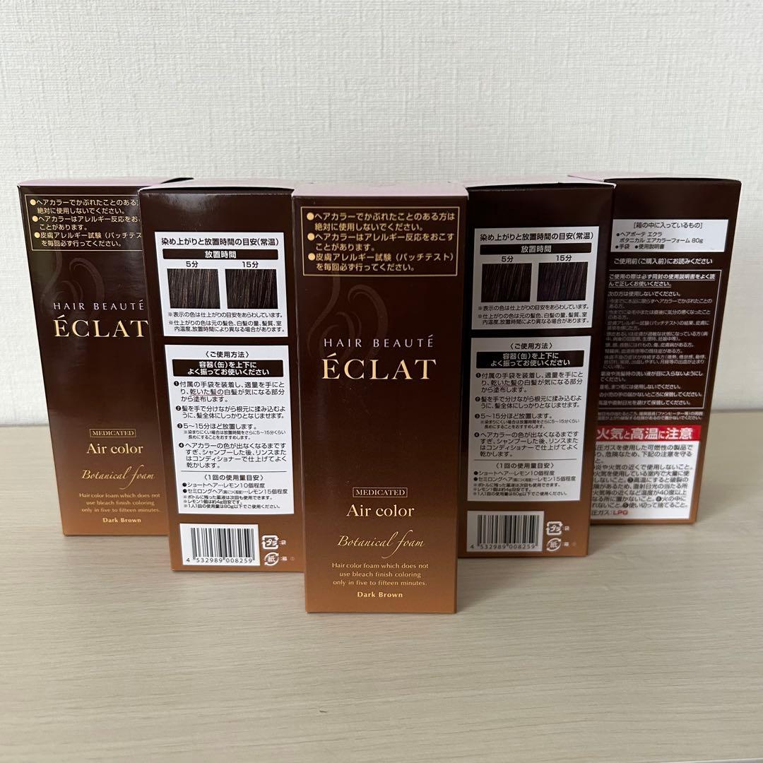 【5本セット】ヘアボーテエクラ HAIR BEAUTÉ ÉCLAT