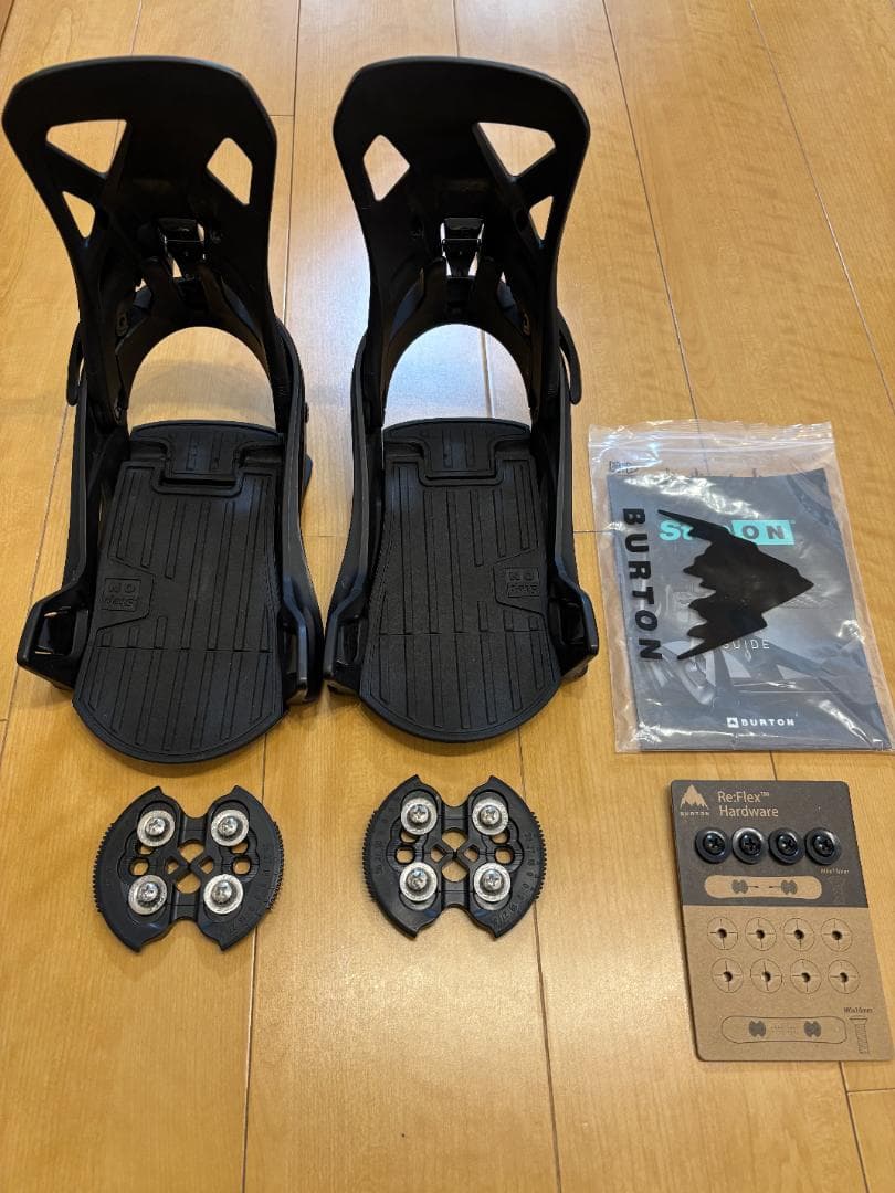 【美品】メンズ Burtonバートン StepOn ステップオン スノボ バイン