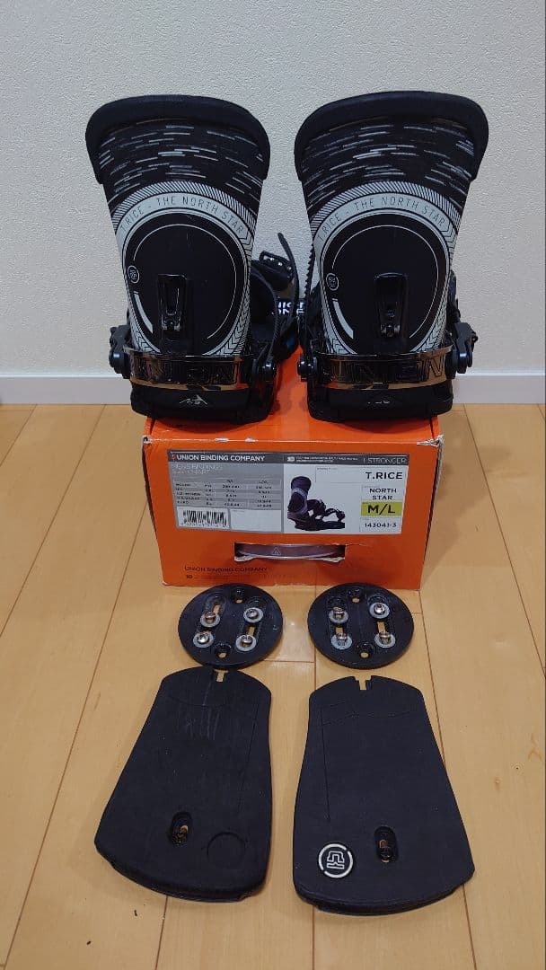 Union Bindings T.RICE　 M/L ブラック