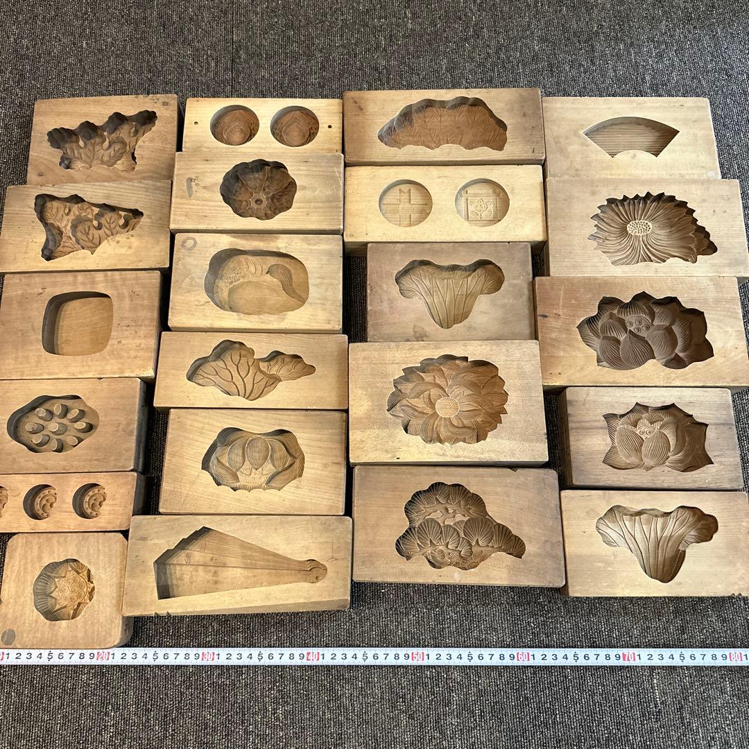 おこしもの木型　おこし型　おしもん型　お雛菓子　22点