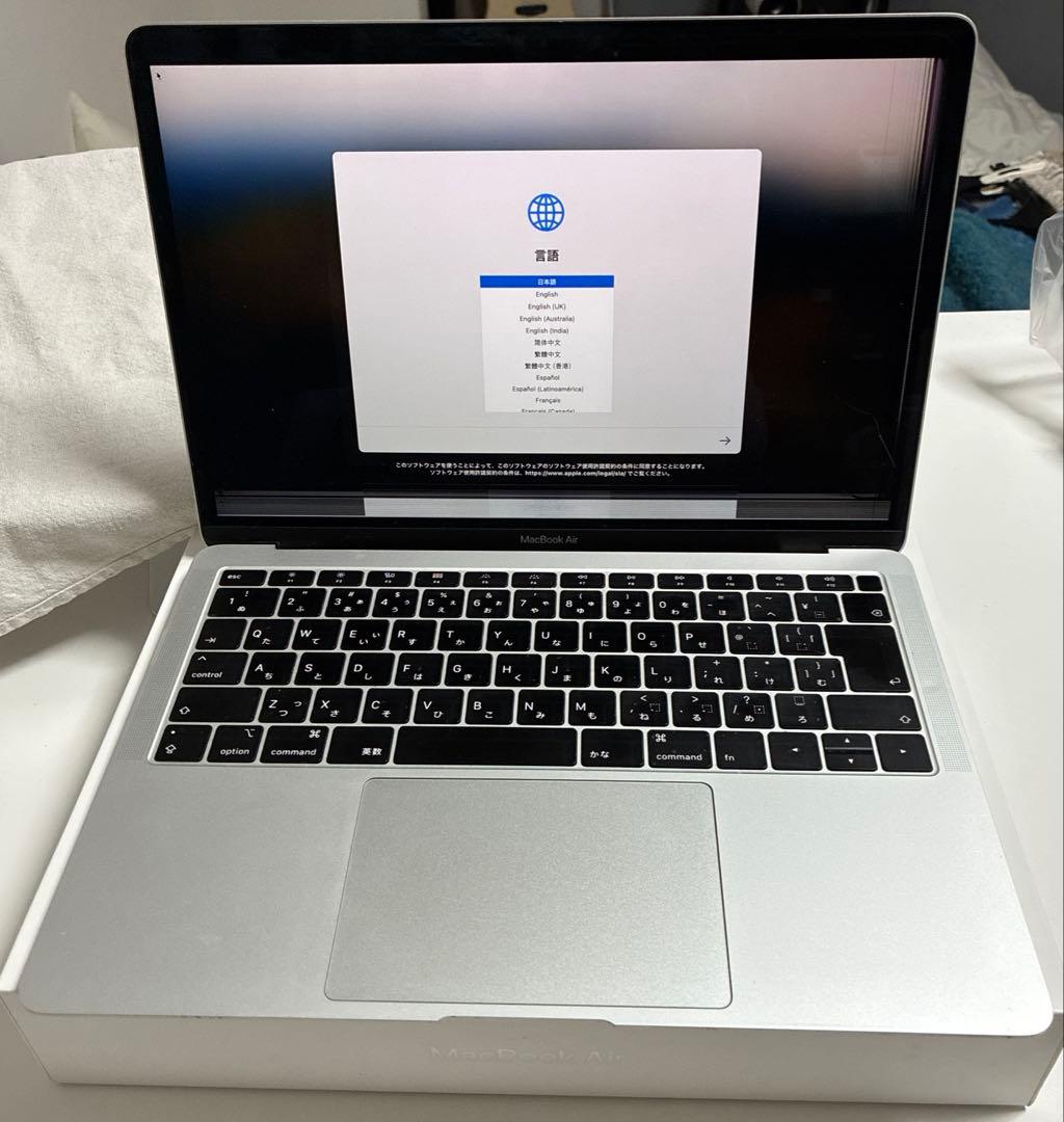 【ジャンク】　MacBook Air 2018 Retina 13インチ