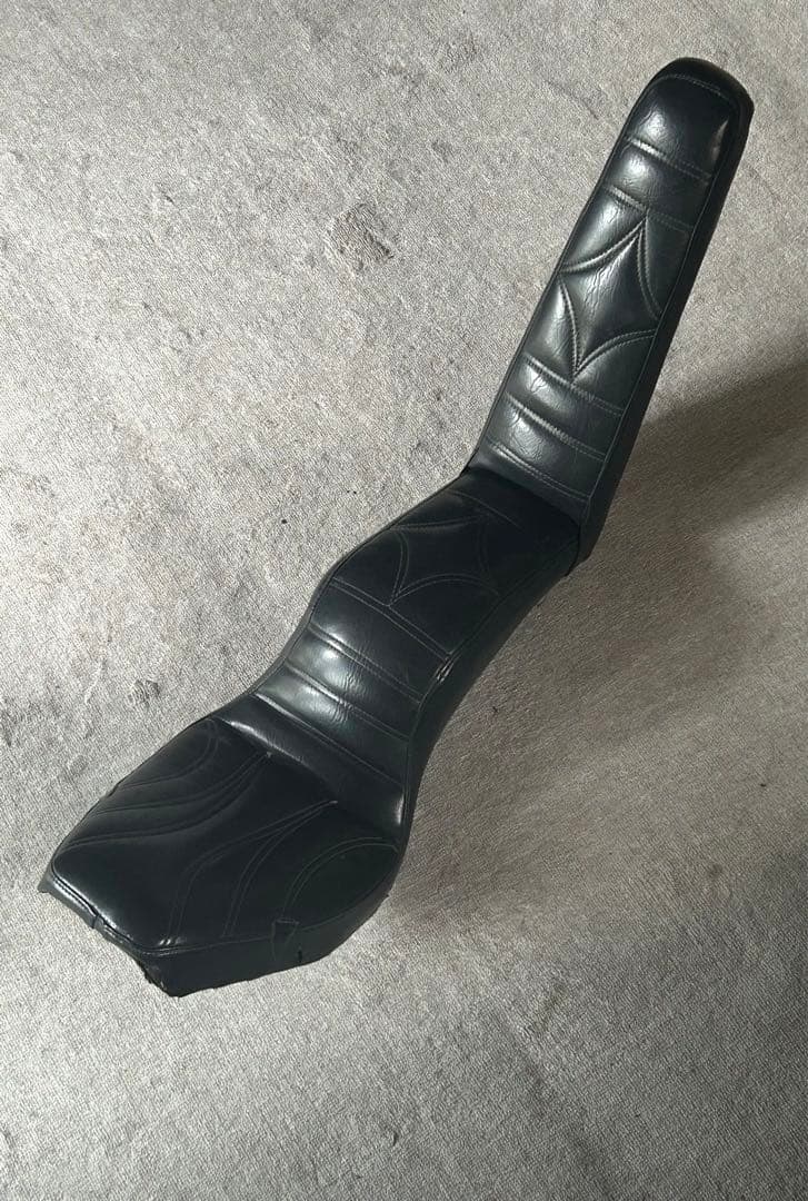 レア　コルビン段付きシート チョッパー70年代　ビンテージ