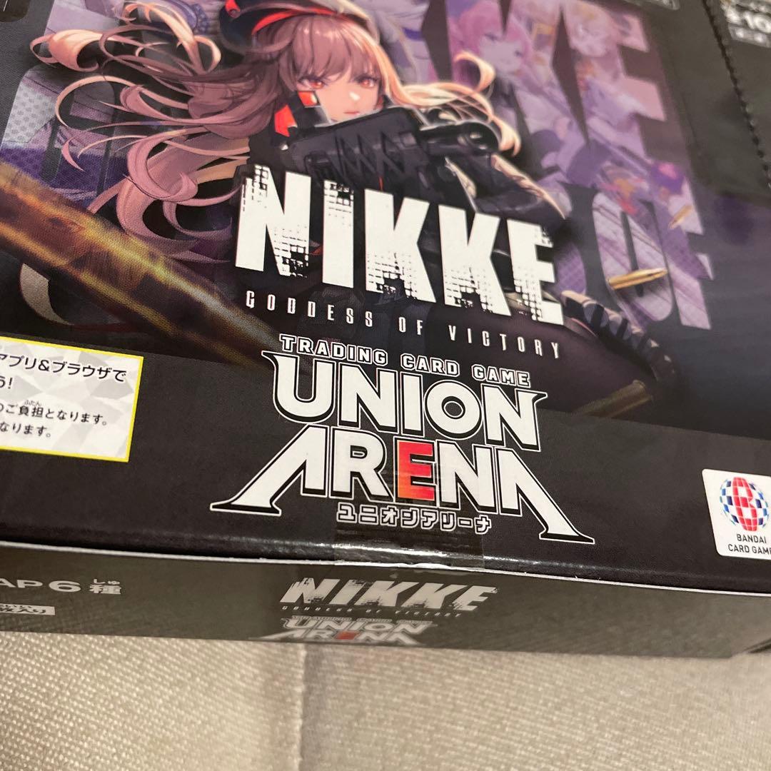 UNION ARENA 勝利の女神 NIKKE 2BOX テープ付き
