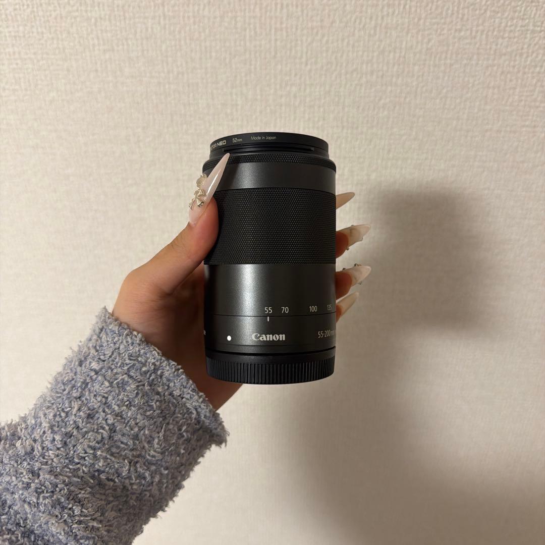 【美品】Canon EF-M 55-200mm IS STM 望遠ズーム